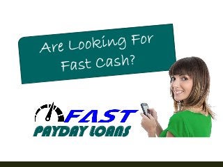 PAYDAY LOANS
 