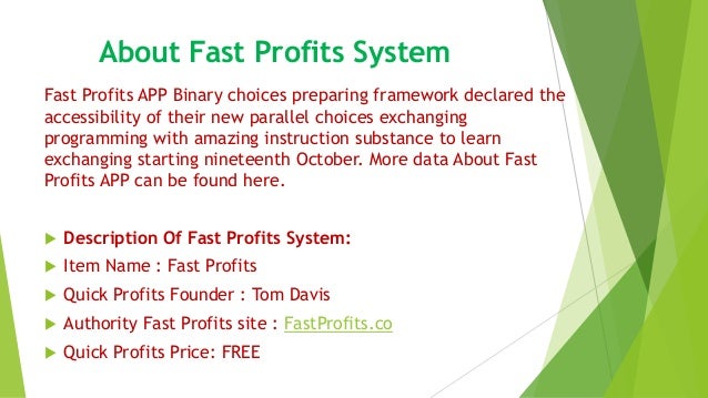 Legitimate binary options software