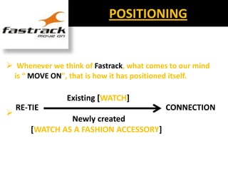 Fastrack watches | PPTX
