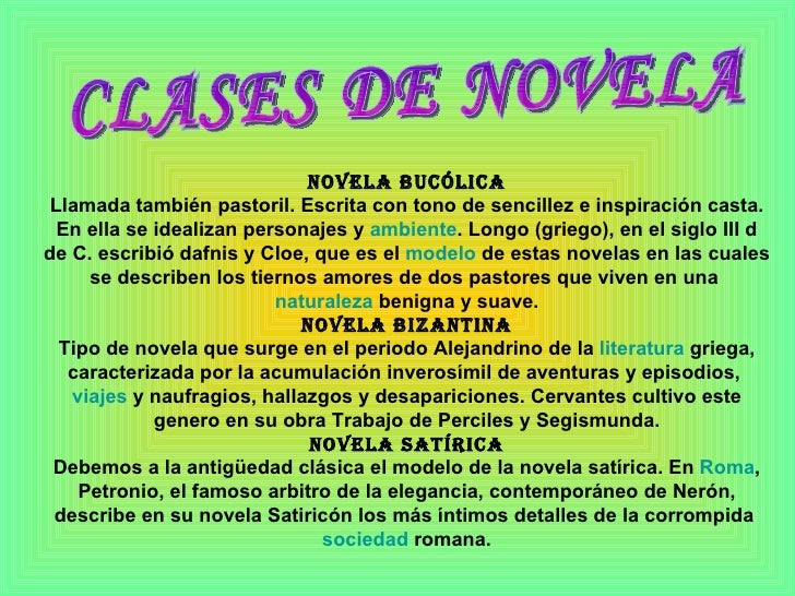 LA NOVELA