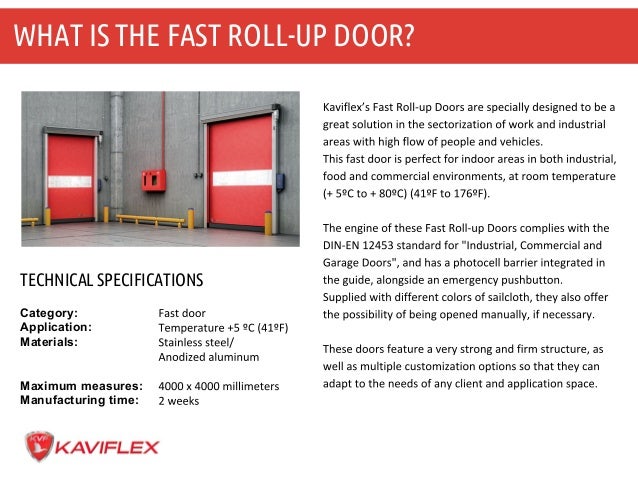 Fast Roll Up Door