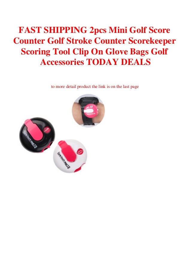 mini golf accessories