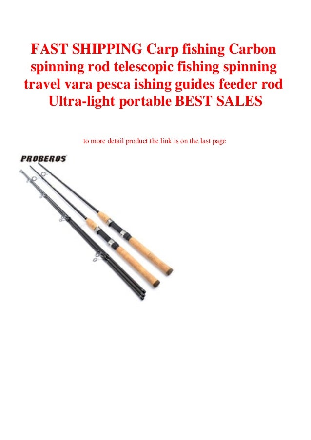 telescopic carp fishing rod