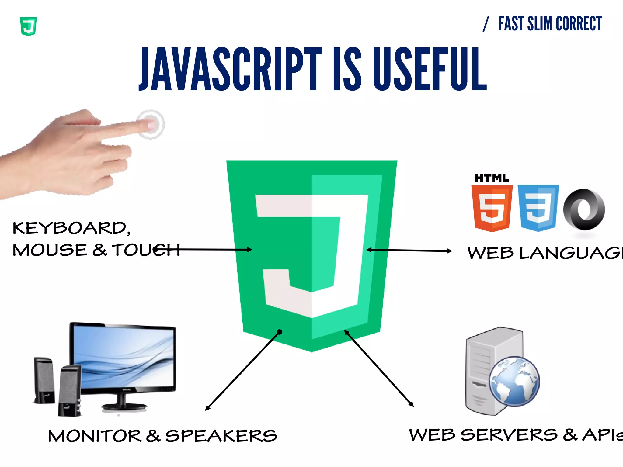 Fast Slim Correct: The History and Evolution of JavaScript. | PPT