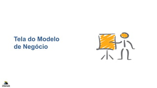 Tela do Modelo
de Negócio
 