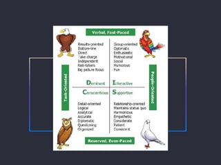 Taking Flight -  DISC personality profile