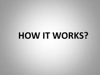 HOW IT WORKS?
 