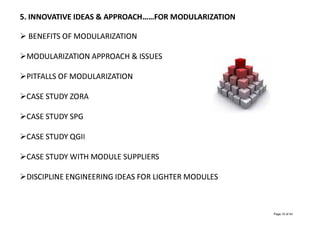 Fast tracking epc project using modularization mg | PDF