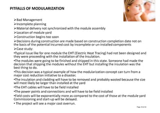 Fast tracking epc project using modularization mg | PDF
