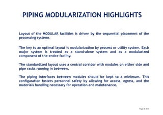 Fast tracking epc project using modularization mg | PDF