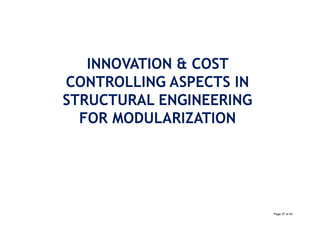 Fast tracking epc project using modularization mg | PDF