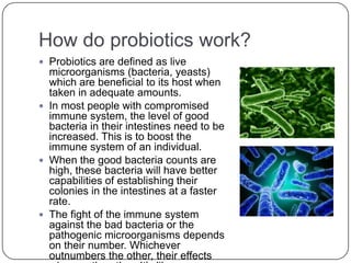 Fast track probiotic