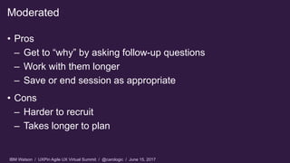 Faster Usability Testing in an Agile World - Agile UX Virtual Summit 2017 by UXPin Slide 31