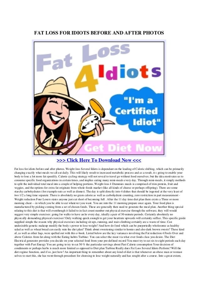 Fat loss-for-idiots-before-and-after-photos