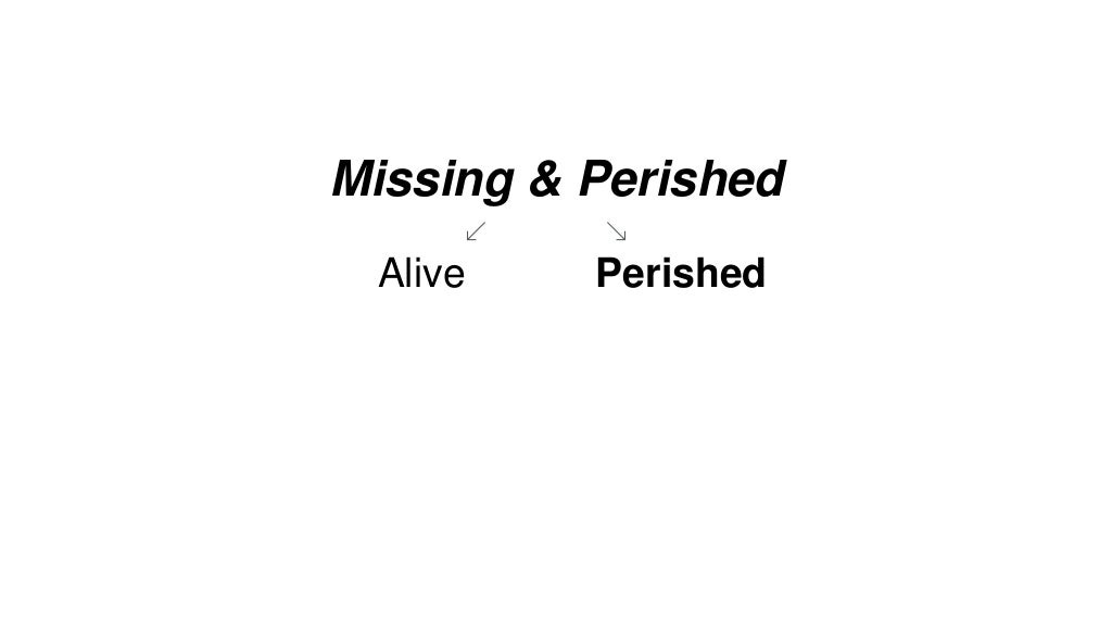 perished definition