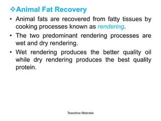 fat and edible oil processsing.ppt, refining | PPT