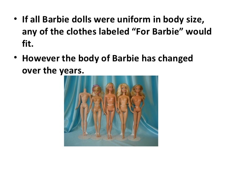 barbie doll measurements