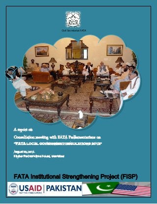 Civil Secretariat FATA




FATA Institutional Strengthening Project (FISP)
                               .
 