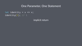 Fat Arrow (ES6) | PDF