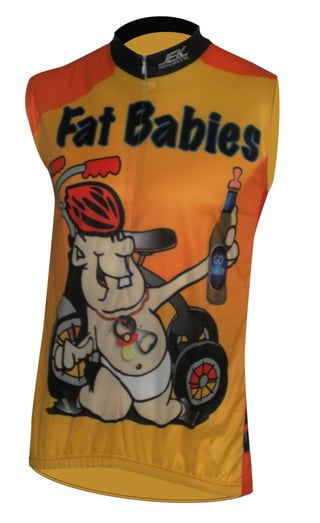 Fatbabies bicycle jersey