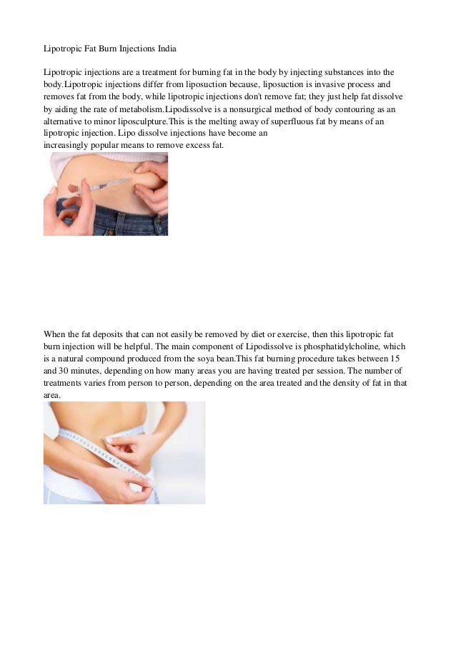 Lipotropic Fat Burn Injection