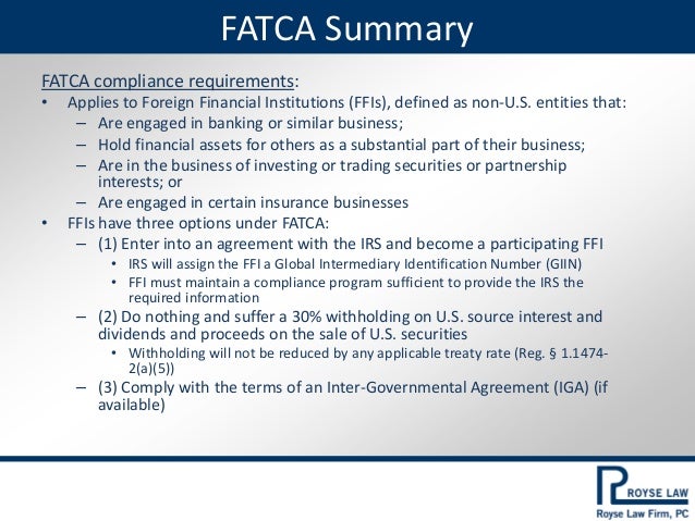 Fatca Summary _ What Is FATCA? [Things You Need To Know In 2024] – SGUI