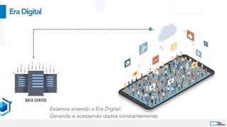 EraDigital
Estamos vivendo a Era Digital.


Gerando e acessando dados constantemente.


 