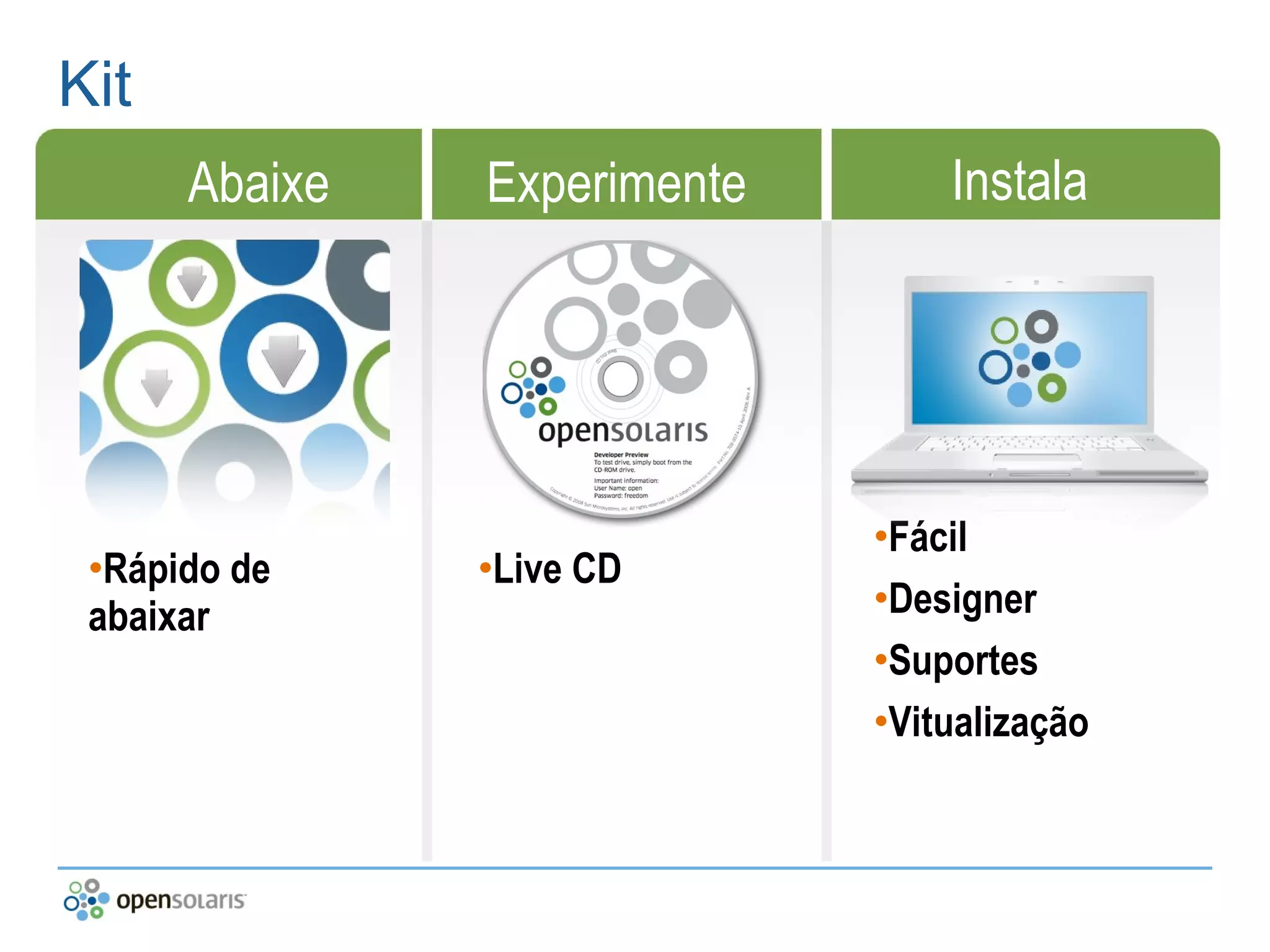 OpenSolaris no Virtual box