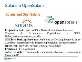 OpenSolaris no Virtual box
