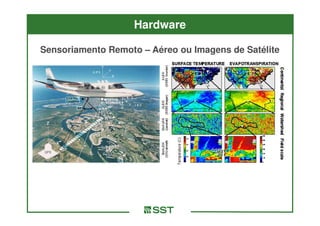 Hardware

Sensoriamento Remoto – Aéreo ou Imagens de Satélite
 