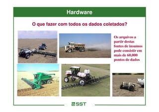 Hardware

O que fazer com todos os dados coletados?

                                   Os arquivos a
                                   partir destas
                                   fontes de insumos
                                   pode consistir em
                                   mais de 60,000
                                   pontos de dados
 