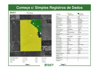 Começe c/ Simples Registros de Dados




    Page 1              Page 2
 