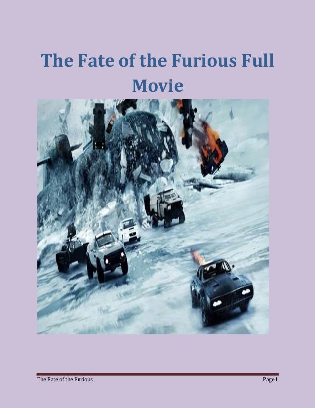fast and furious 8 full movie