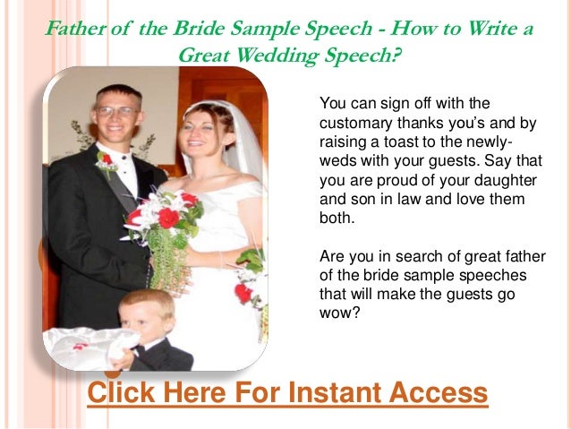 father of the bride sample speech how to write a great wedding speech 5 638