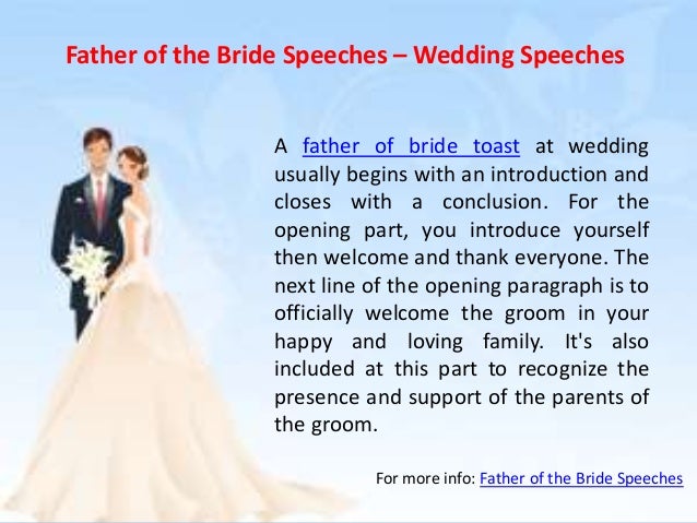 father of the bride speeches wedding speeches 3 638