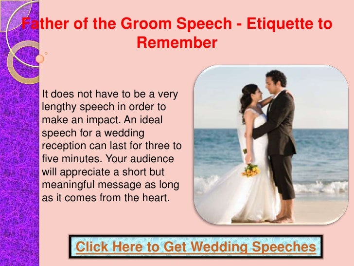 father of the groom speech etiquette to remember 5 728