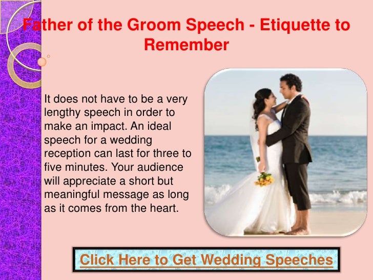 A Wedding Speech Topics Template