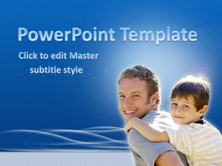 PowerPoint Template   Click to edit Master  subtitle style 