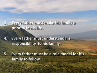 Patriarch Sentence. Example Fathers and Parenting | PPTX