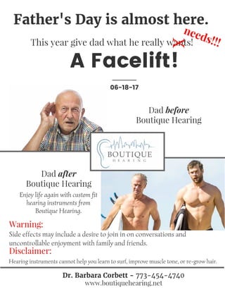 Fathers Day Facelift