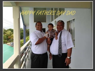 CLASSIC PHOTO ALBUM
HAPPY FATHERS DAY DAD
 