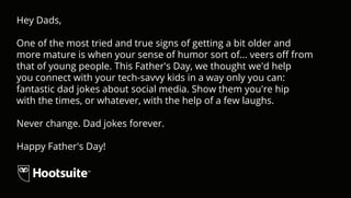 People Sharing Dad Jokes on Social Media