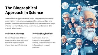Historical and Biographical approach in teaching Physical Science | PPTX