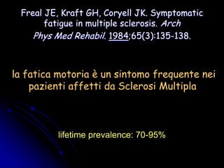 April Fatica Fatica cognitiva - SCAN Onlus | PDF