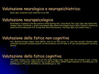 April Fatica Fatica cognitiva - SCAN Onlus | PDF