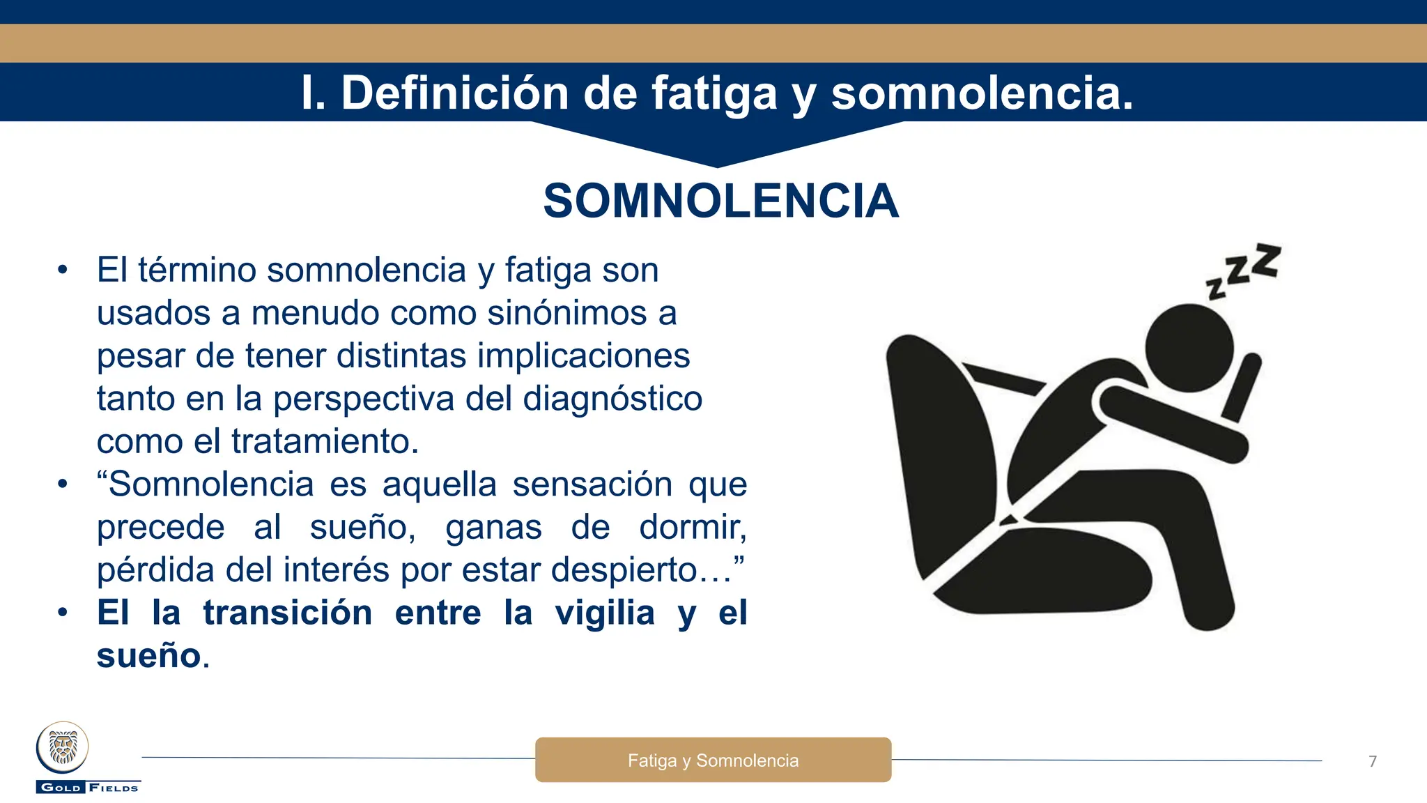 FATIGA Y SOMNOLENCIA en el ambiente de trabajo | PPTX