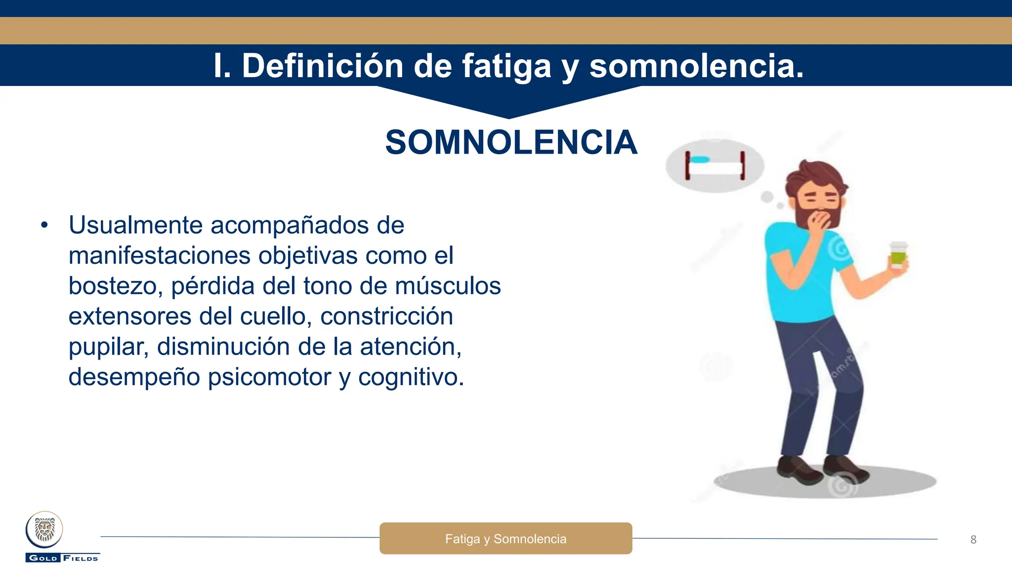 FATIGA Y SOMNOLENCIA en el ambiente de trabajo | PPTX