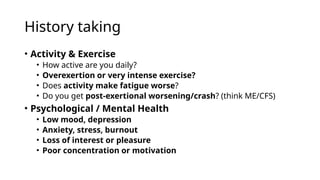 Fatigue in the primary health care system | PPTX