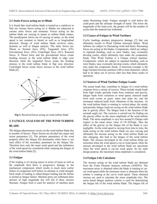 Fatigue life optimization of wind turbine blade | PDF