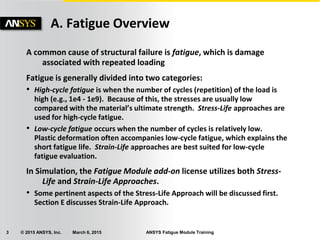 The Fatigue Analysis Module of ANSYS Mechanical | PDF